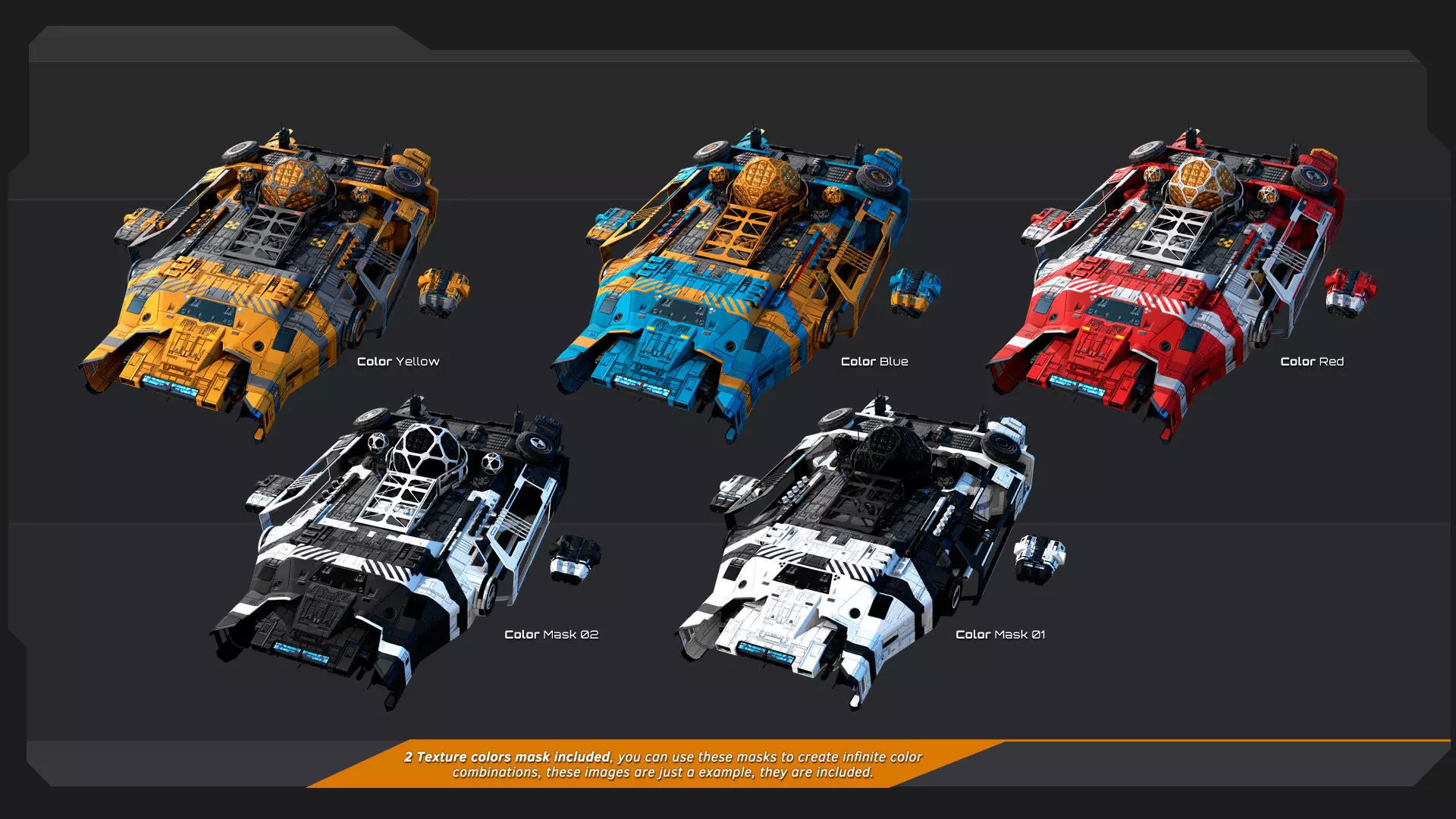 DRAKO - Rescue Ship Low-poly 3D model_9