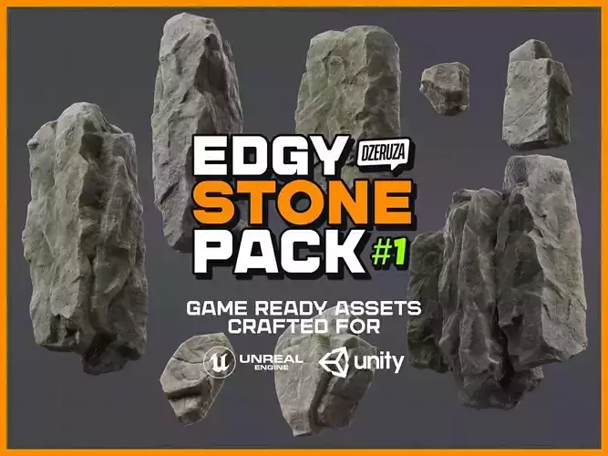 Edgy Stone Pack 1