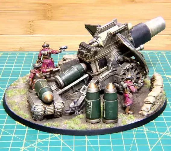 Exalted Scions - Heavy Fire Team 3D print model