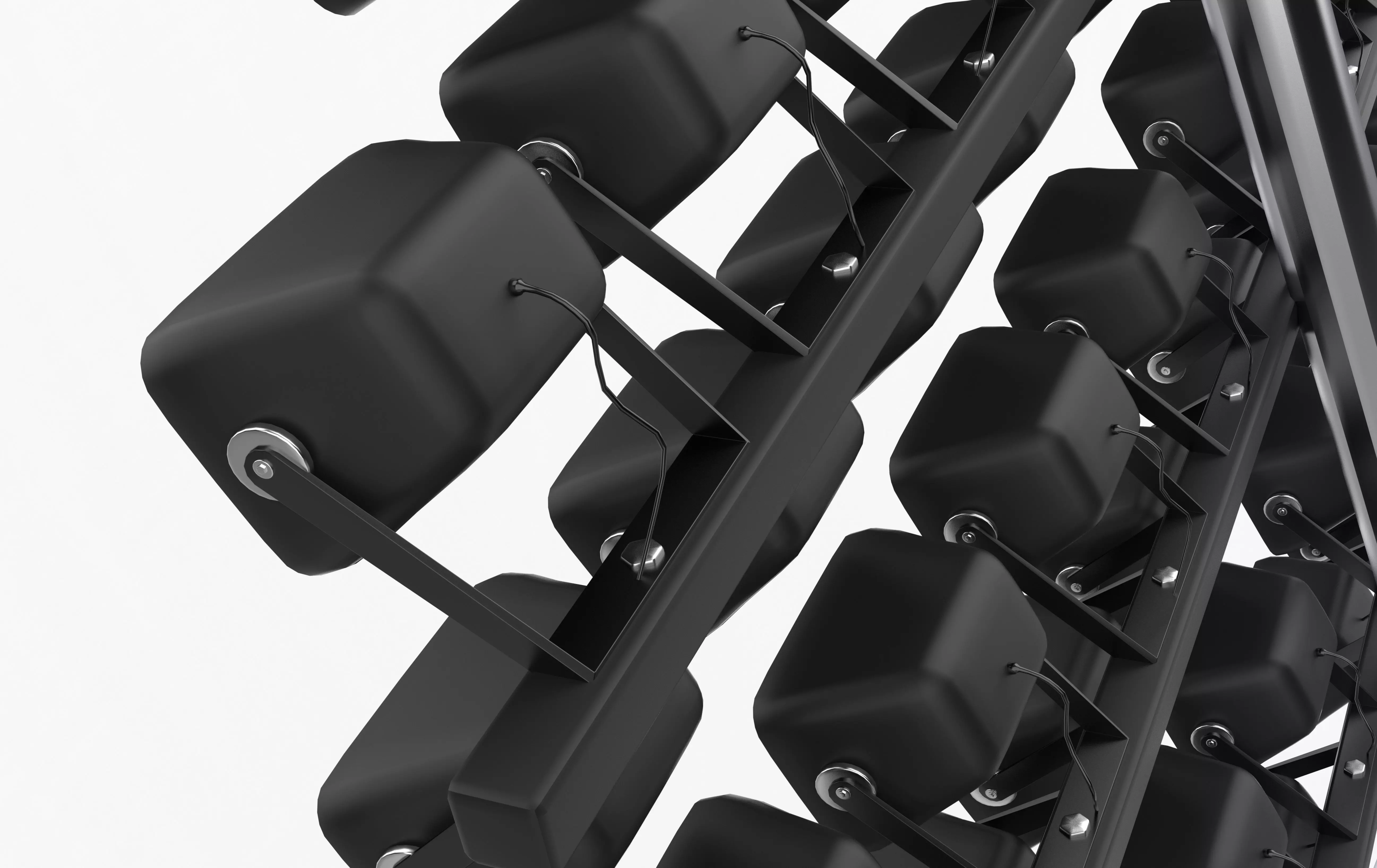 Grandstand with light 3D model_16