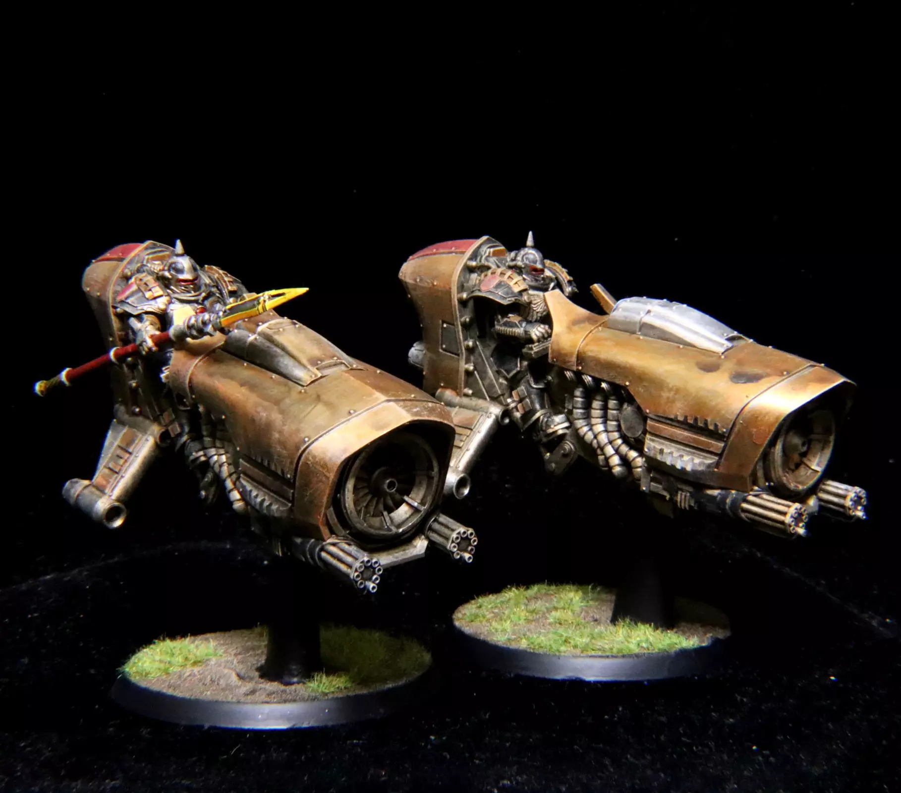 Obsidian Guard - Immortals - Corvid Assault Skimmer 3D print model_7