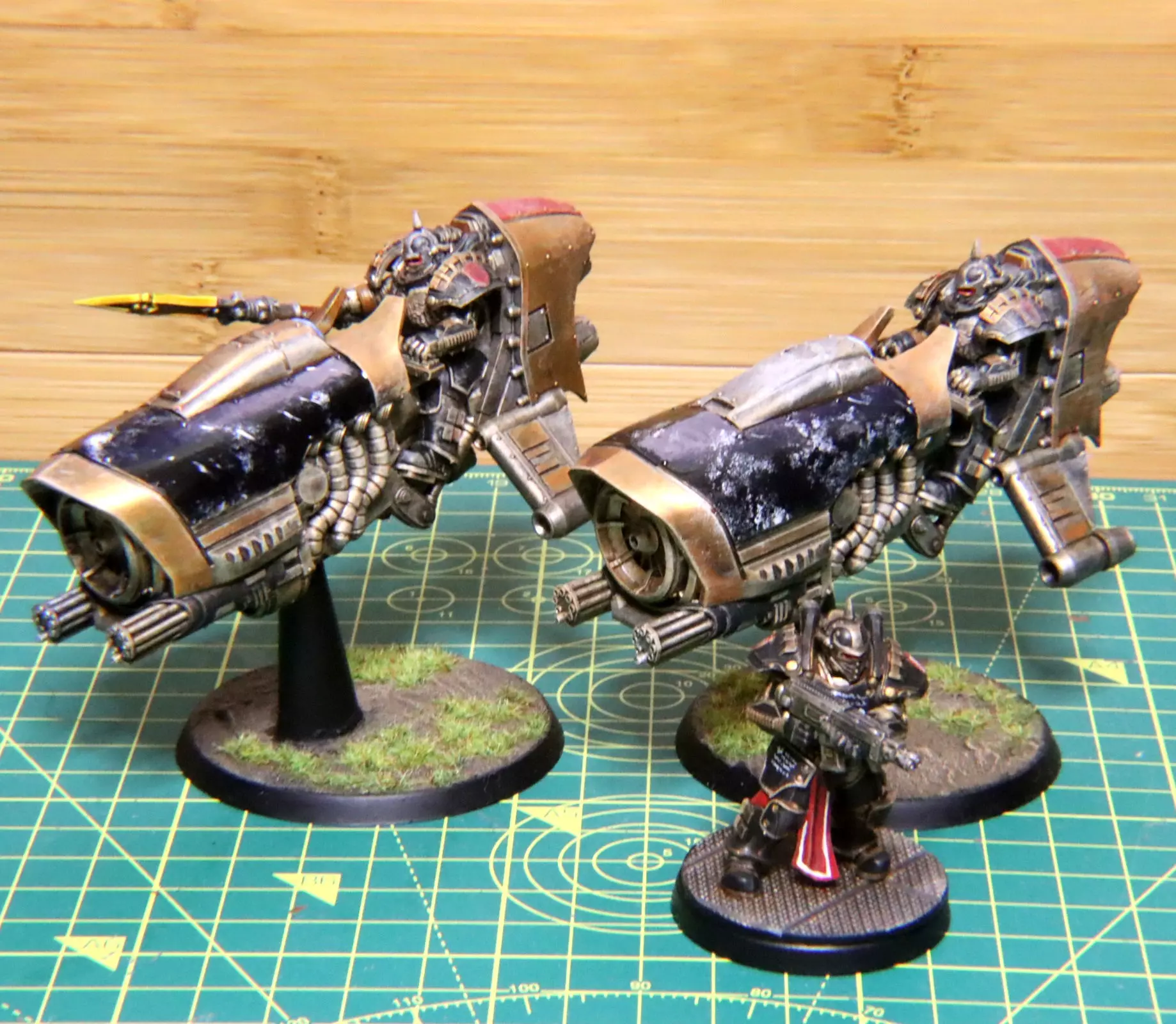 Obsidian Guard - Immortals - Corvid Assault Skimmer 3D print model_1