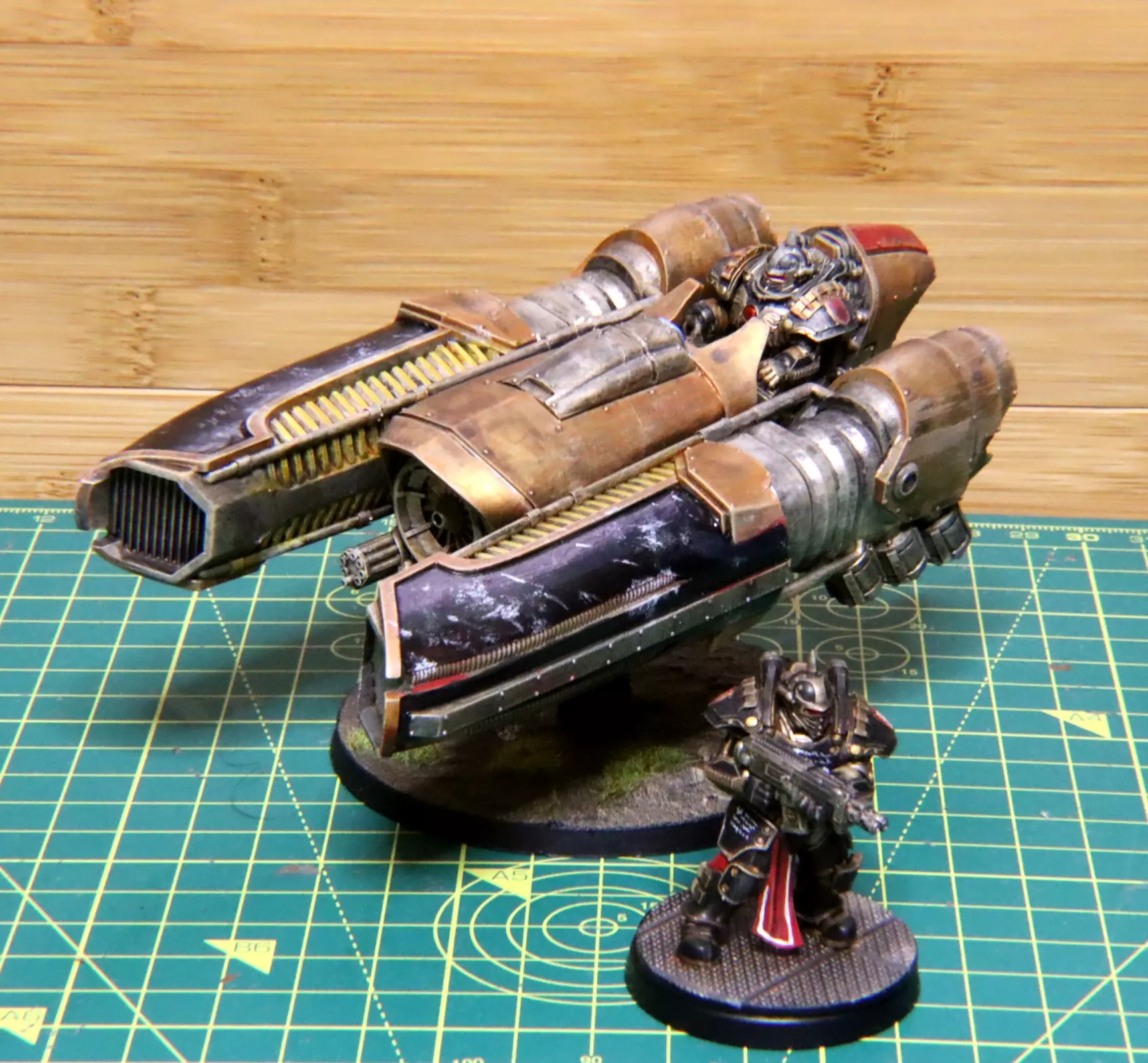 Obsidian Guard - Immortals - Corvid Assault Skimmer 3D print model_0