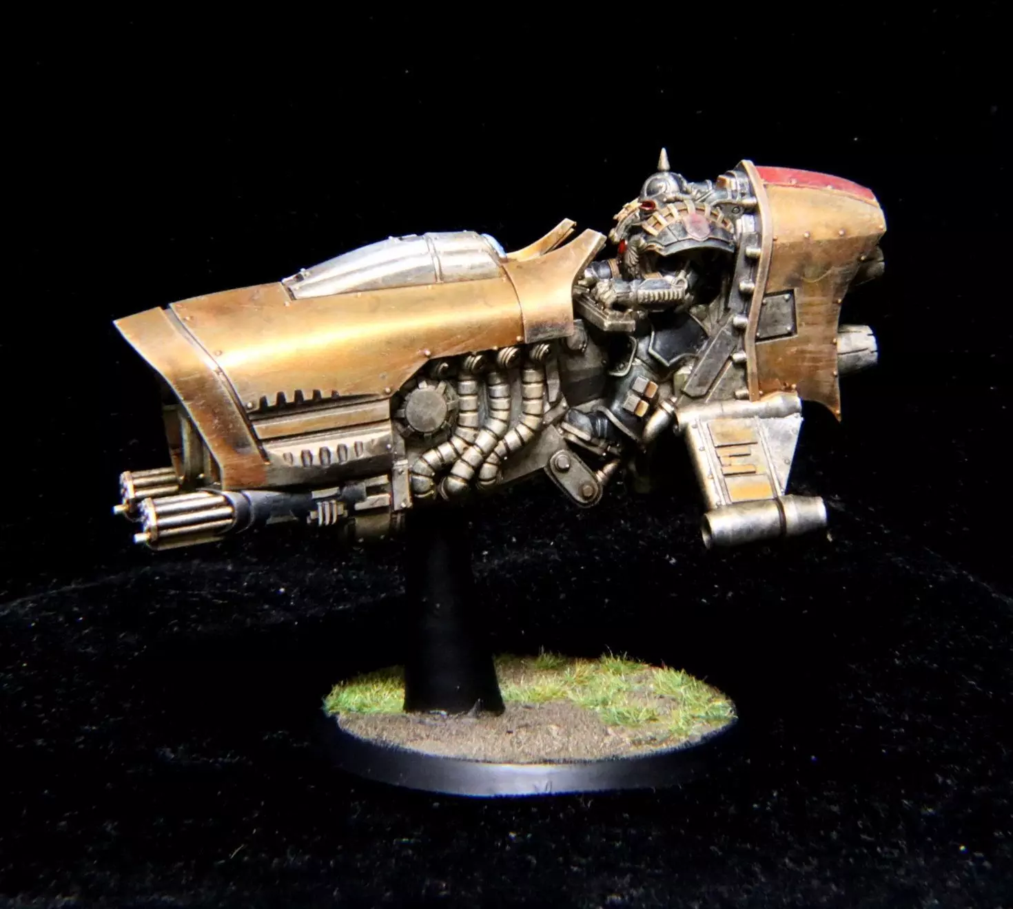 Obsidian Guard - Immortals - Corvid Assault Skimmer 3D print model_8