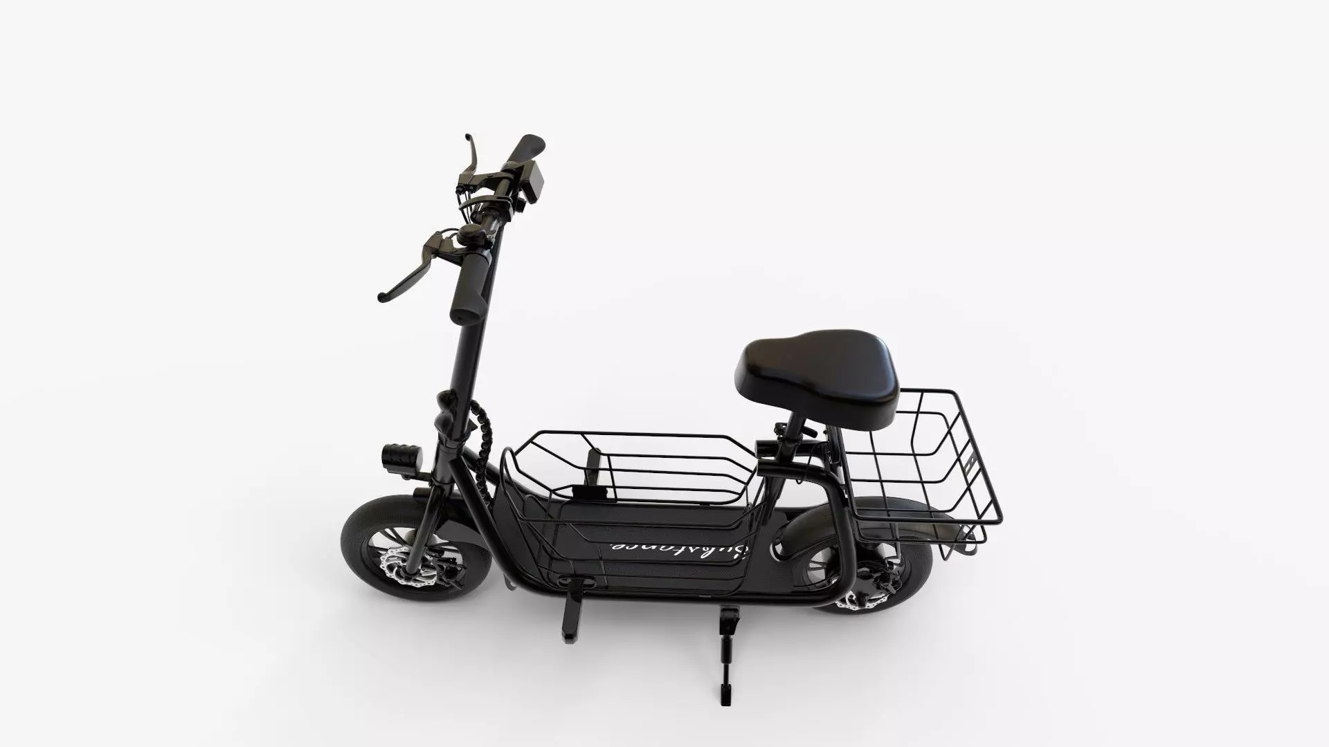 Powered Motor Scooters 3D model_8