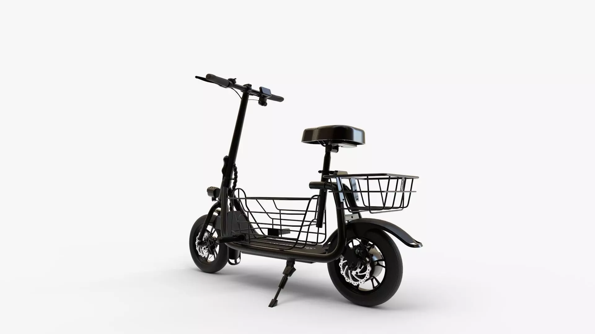 Powered Motor Scooters 3D model_6