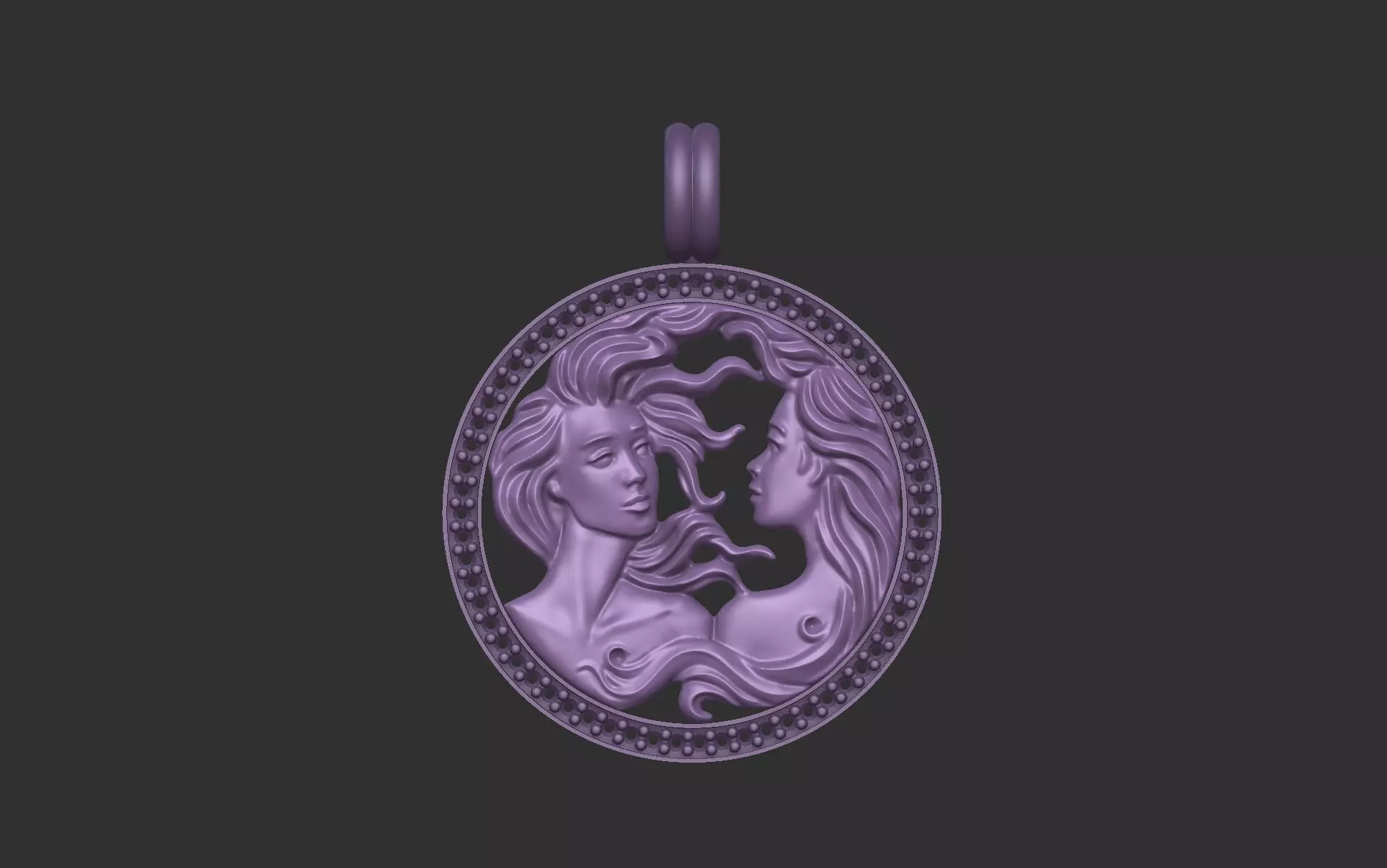 12 Zodiac Signs 3D print model_11