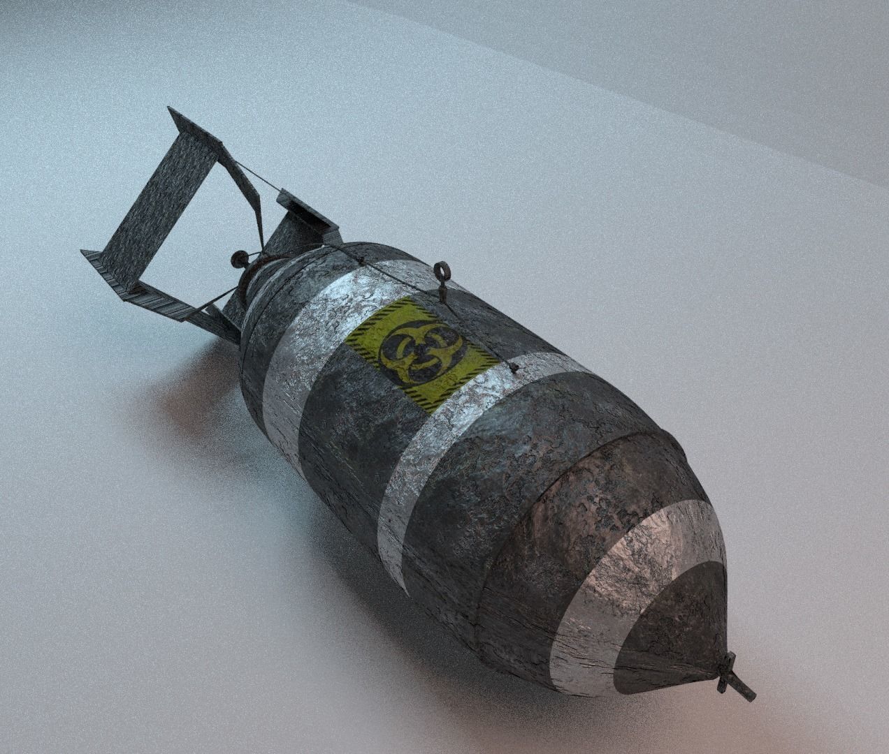 Nuclear Bomb 3D model_2