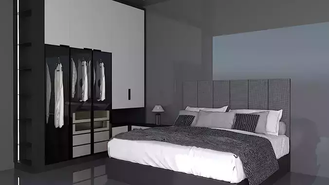 Shadow line Elegance Bed Set - Smart Dark 