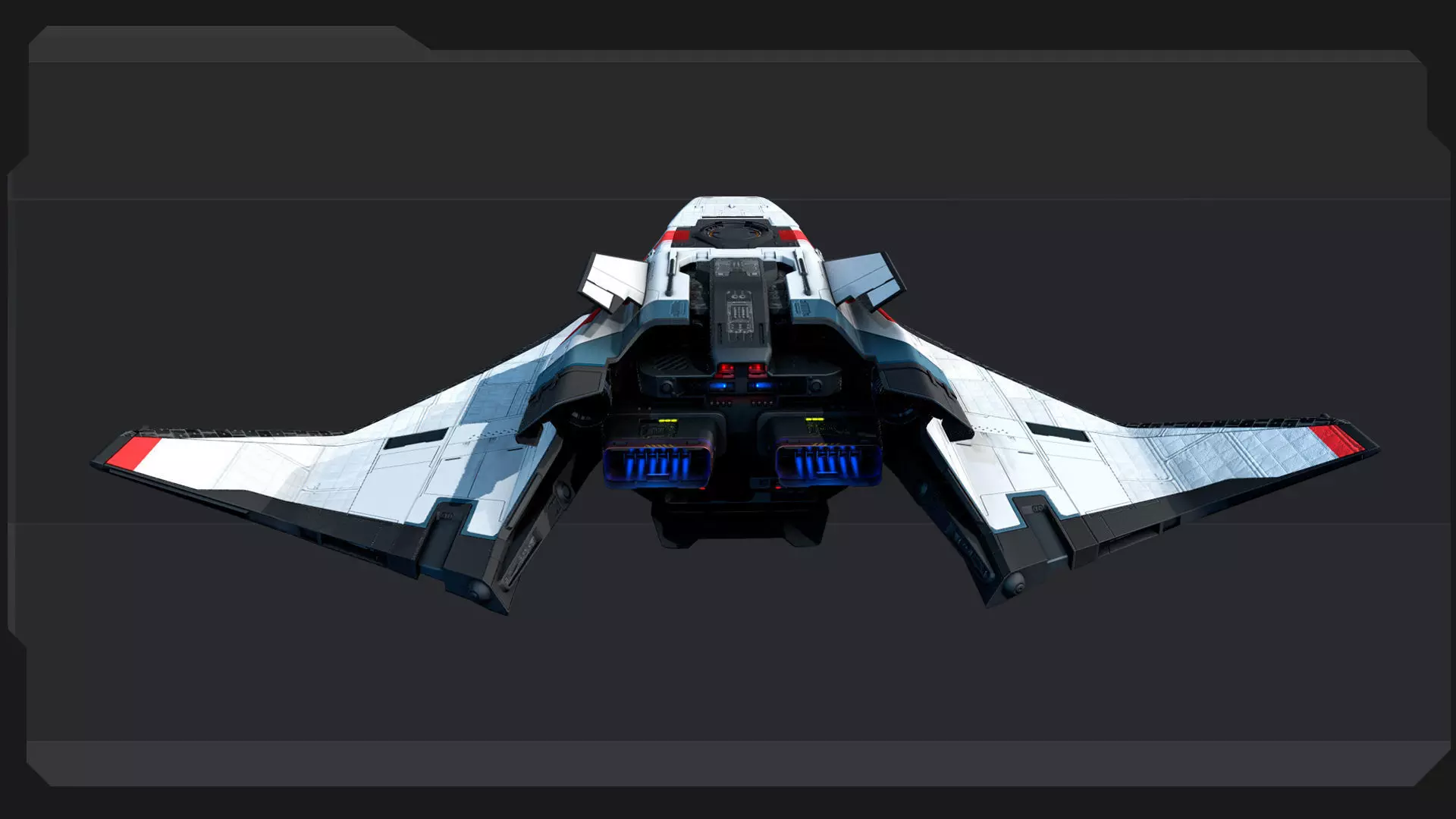 ARES 8 - Shuttle  Low-poly 3D model_11