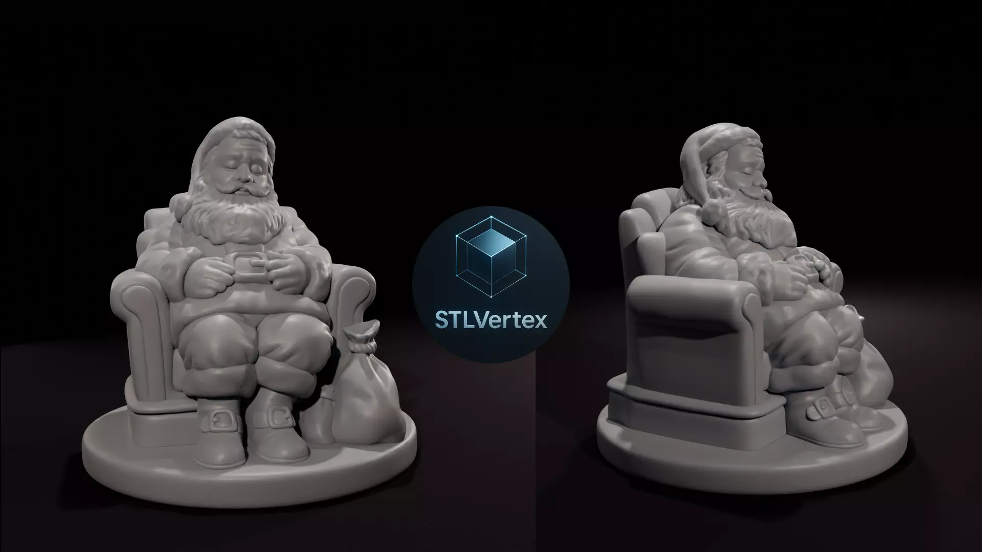 Santa Claus 3D print model_2