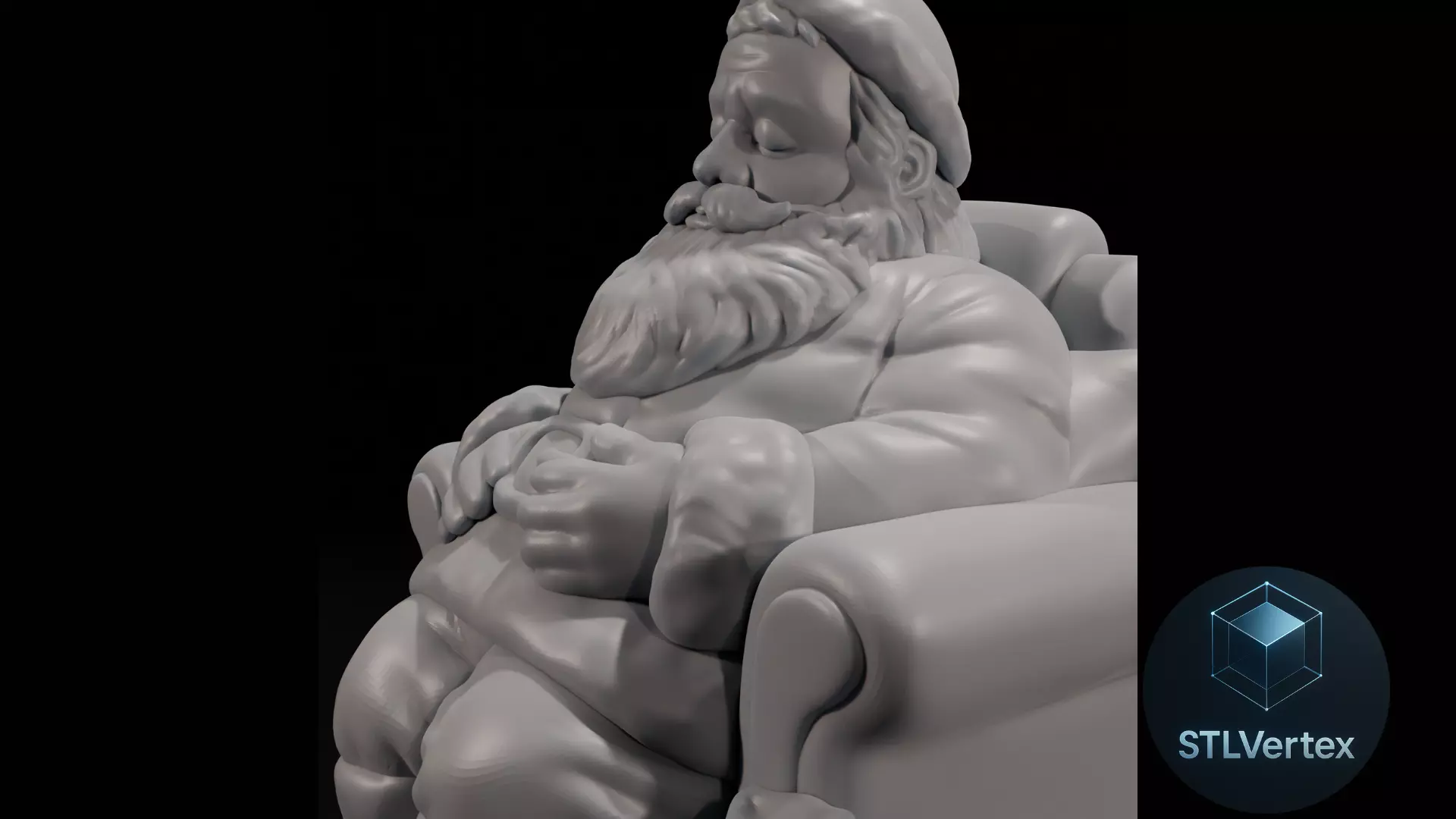 Santa Claus 3D print model_4