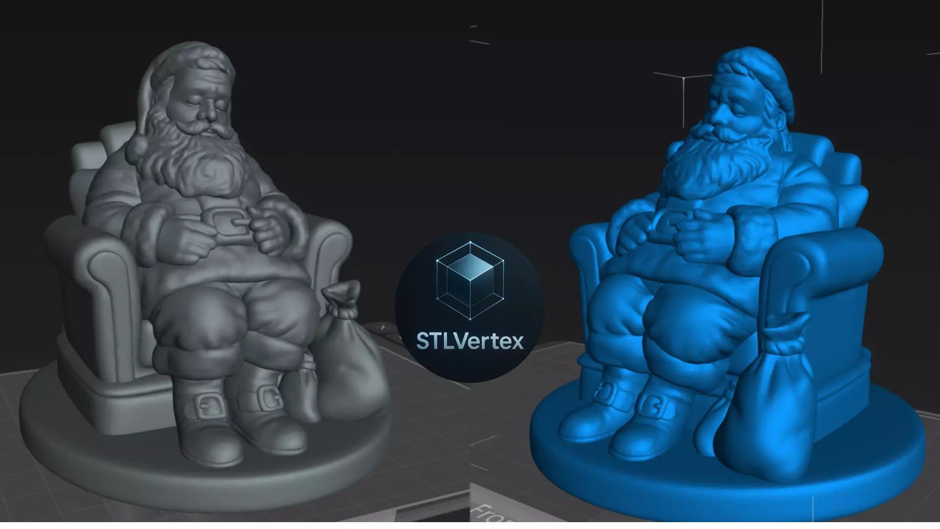 Santa Claus 3D print model_3