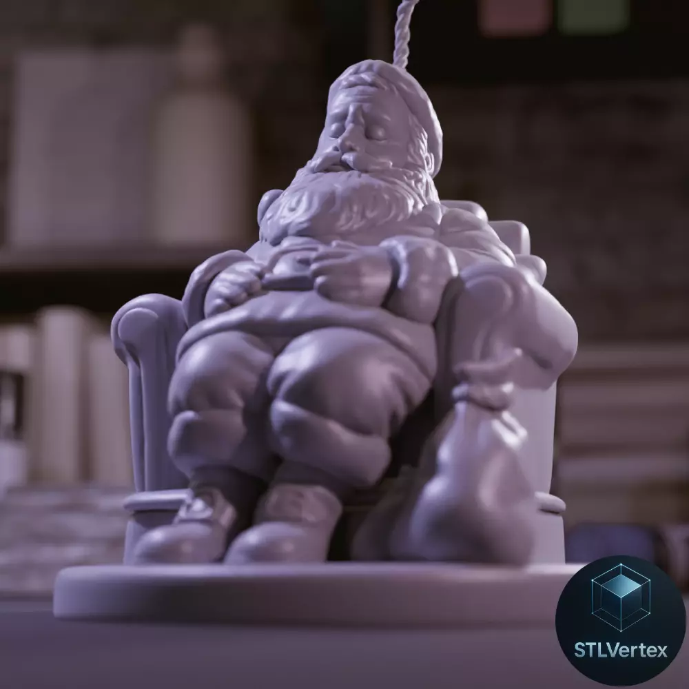 Santa Claus 3D print model_0