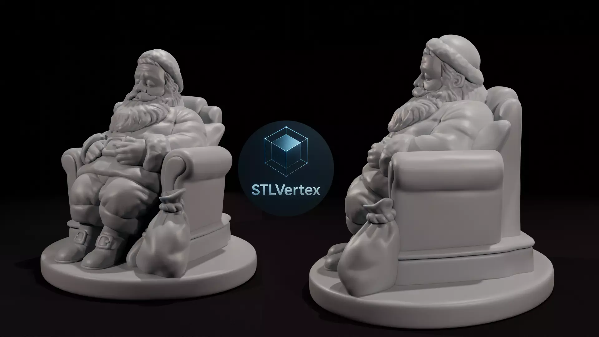 Santa Claus 3D print model_1