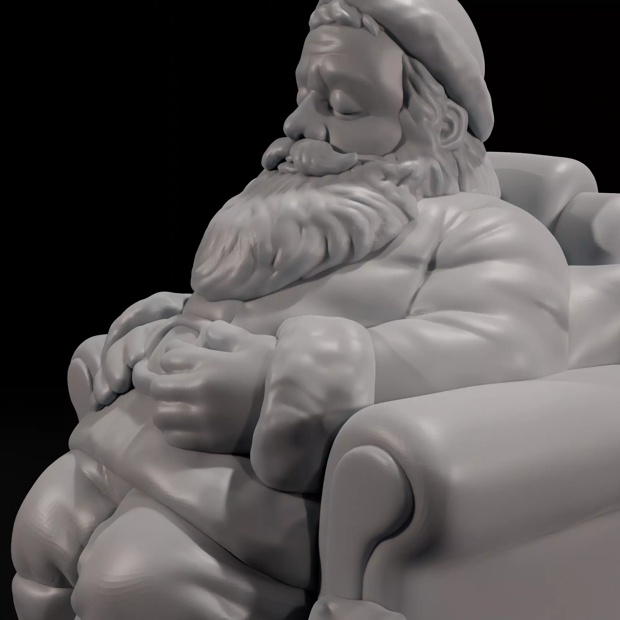 Santa Claus 3D print model_5