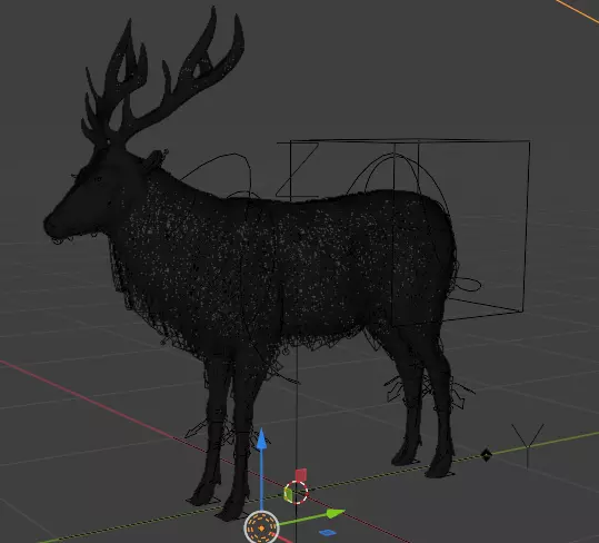 Deer 3D model optimized rigged animated game ready Low-poly 3D model_4