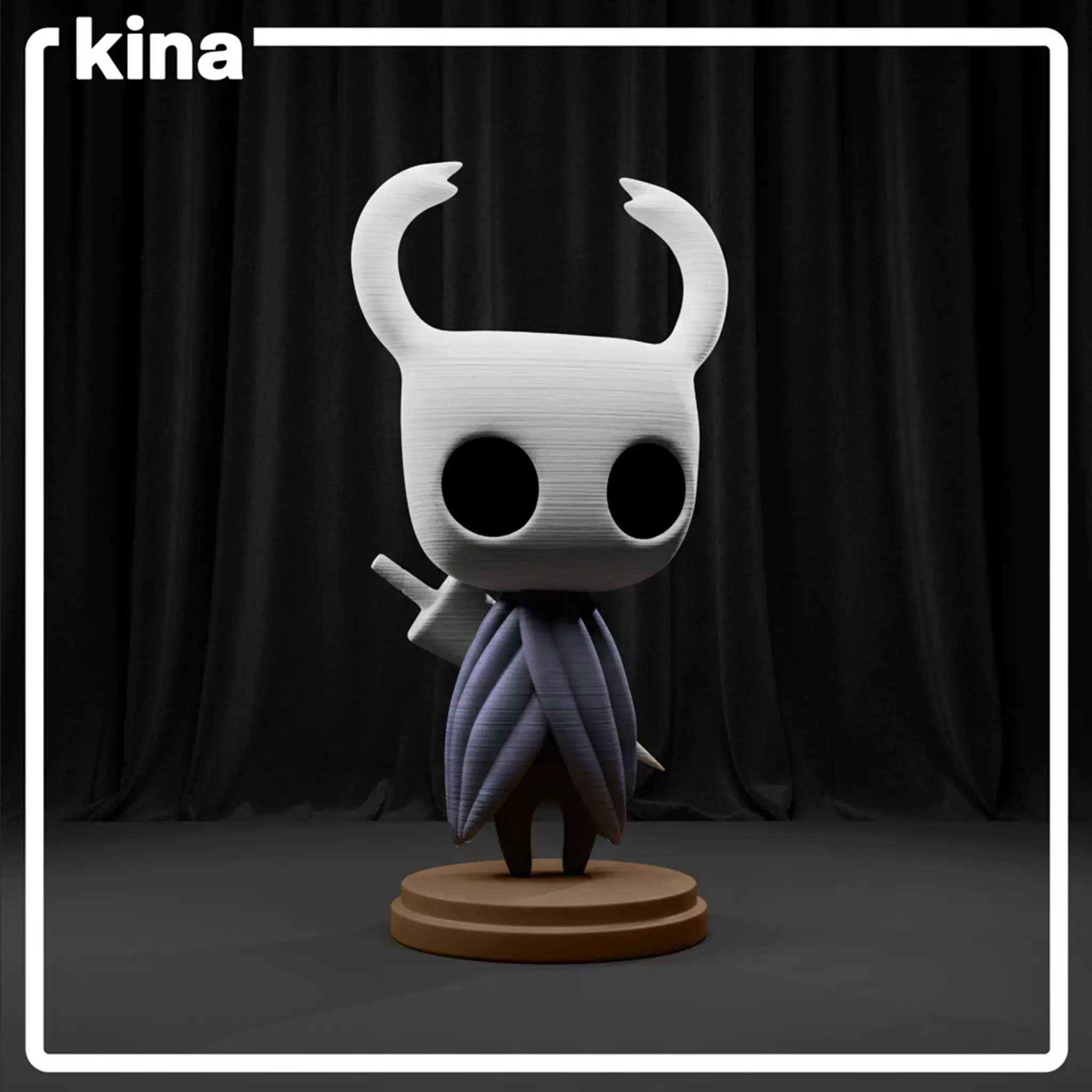 The knight figure 12cm  Hollow Knight 3D print model_0