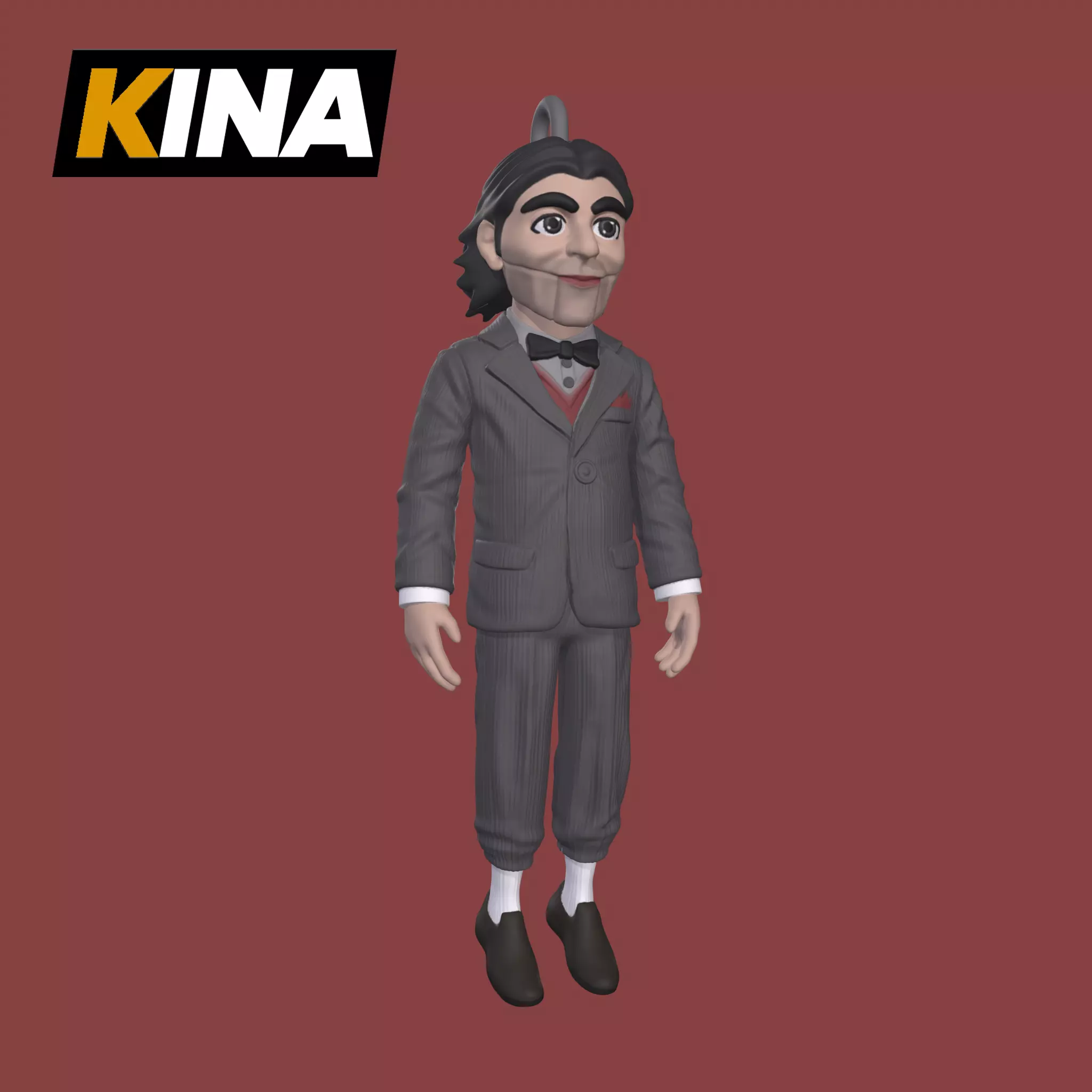 Dollman Keychain 10cm Death Stranding 2 3D model 3D printable