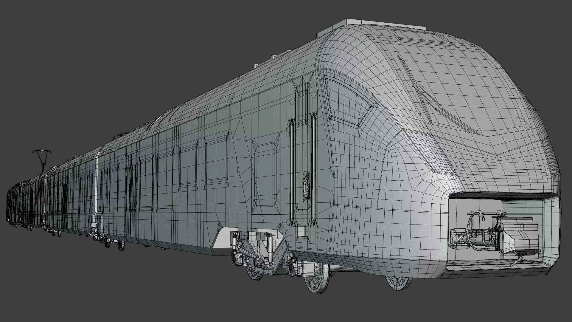 Stadler Flirt and Pesa Link 3D Model Collection_5