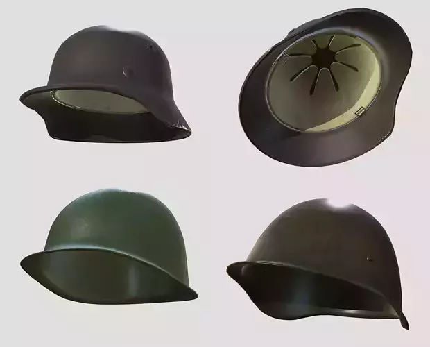 WW2 War Helmets Collection