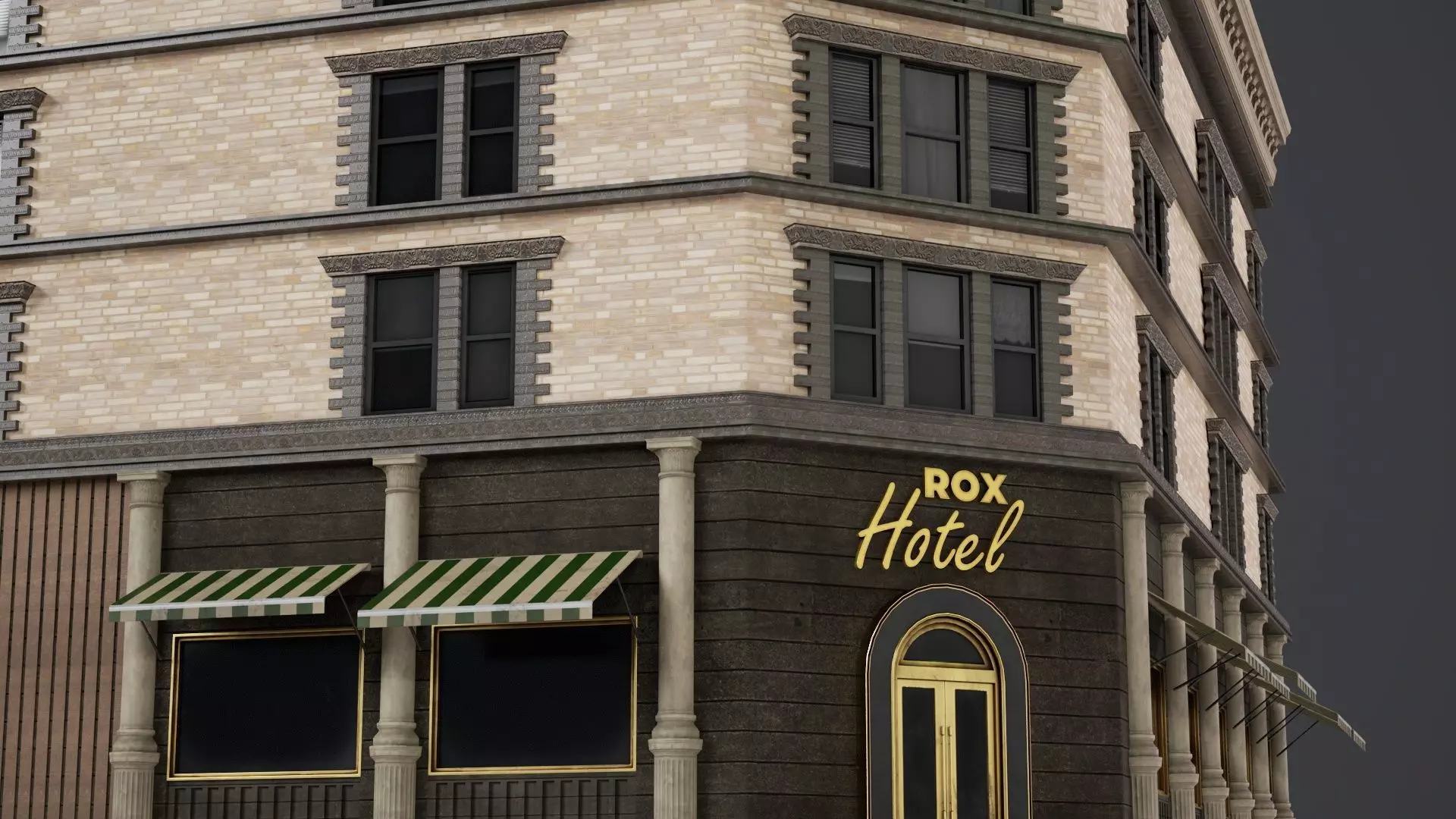 Game Ready Apartment Building Pack V1 Low-poly 3D model_17