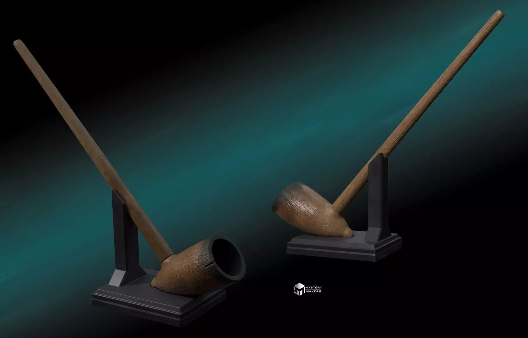 Gimli smoking pipe 3D print model