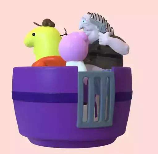 SMILING FRIENDS DIORAMA-DESMONDs BIG DAY OUT-EPISODE