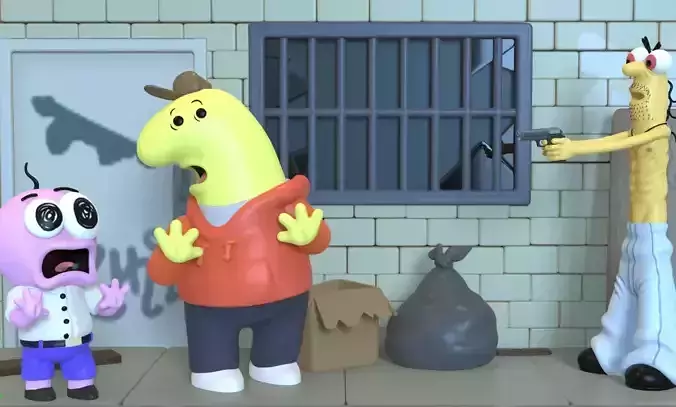 SMILING FRIENDS DIORAMA-FROWNING FRIENDS-EPISODE