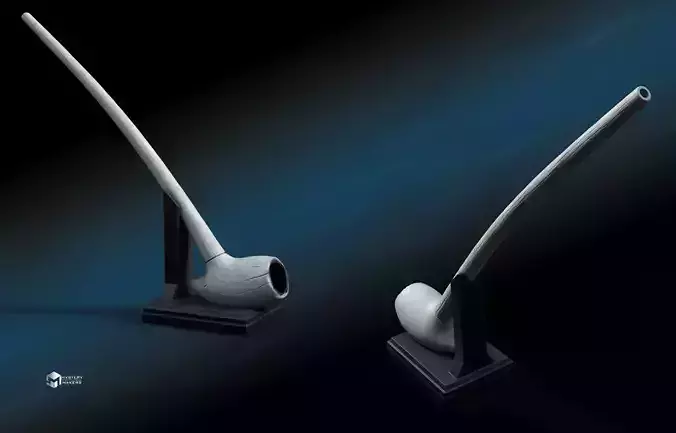 Saruman smoking pipe
