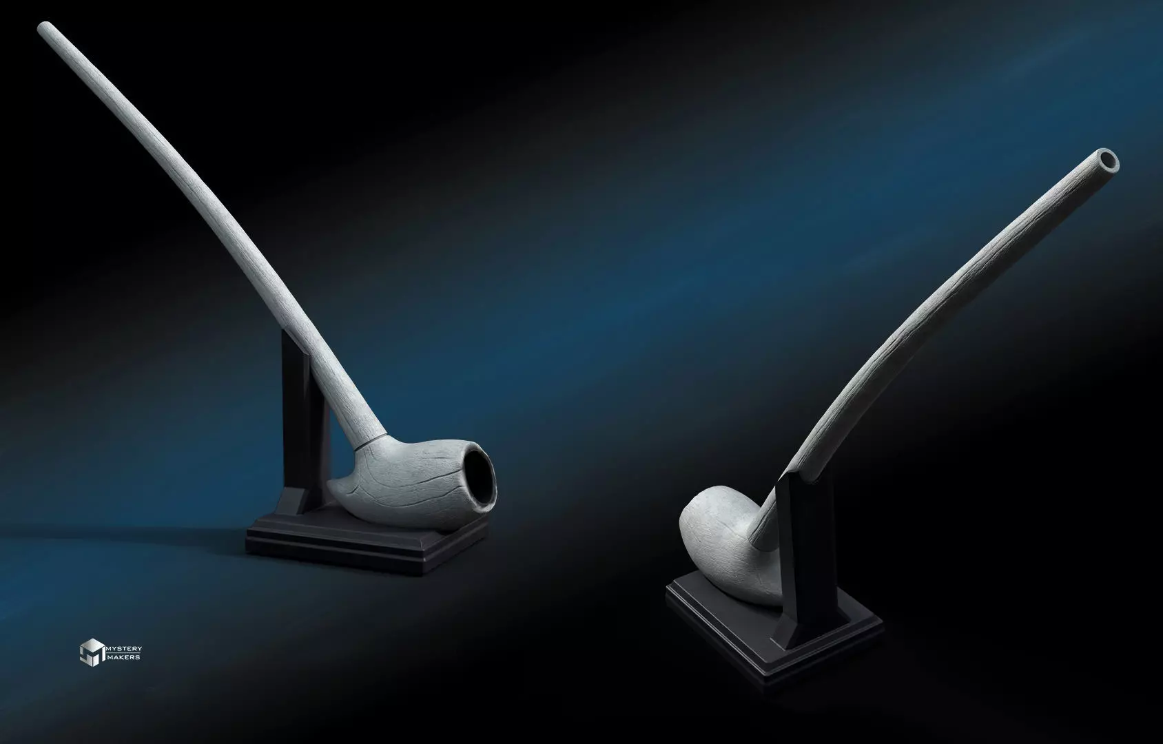 Saruman smoking pipe 3D print model_0