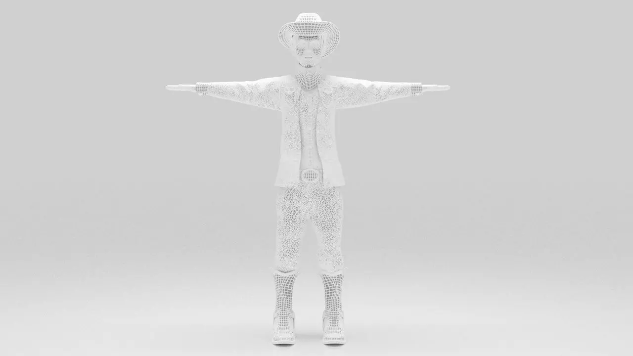 Character  pack Man 02  Rigged  Low-poly 3D model_20