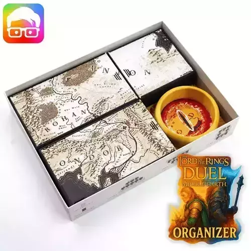 Lord of the Rings Duel for Middle-earth organizer by ammedia3d