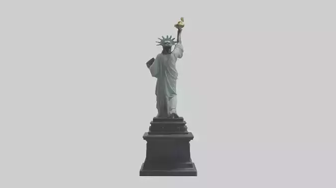 A New Dawn of Liberty statue model