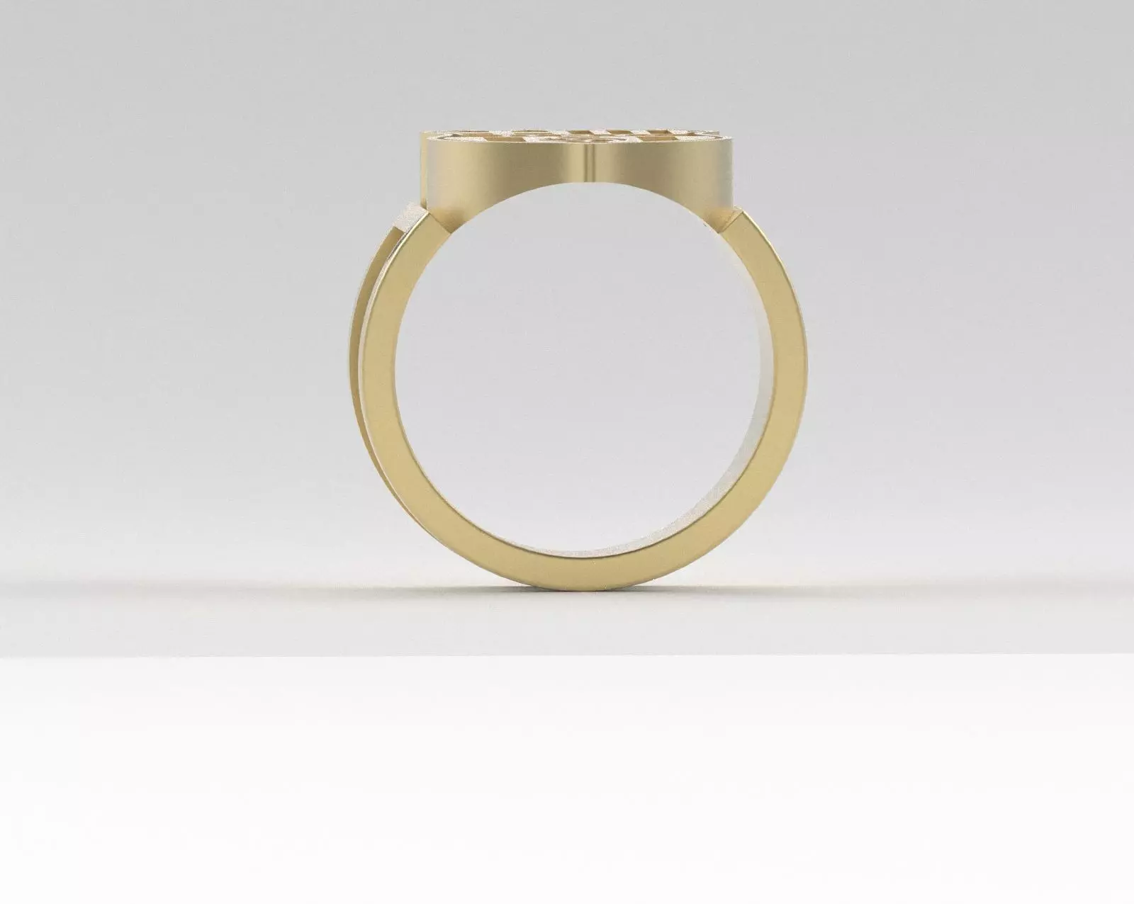 Barcelona Ring - Official BSC - soccer or futbol 3D print model_25