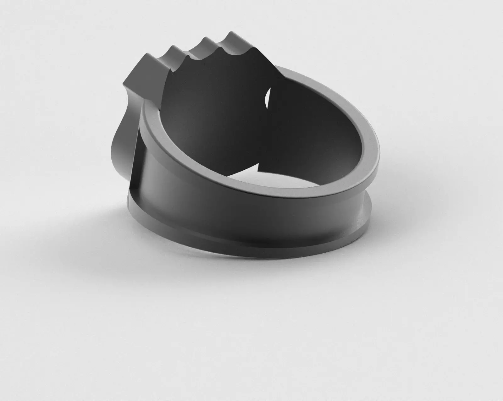 Barcelona Ring - Official BSC - soccer or futbol 3D print model_36