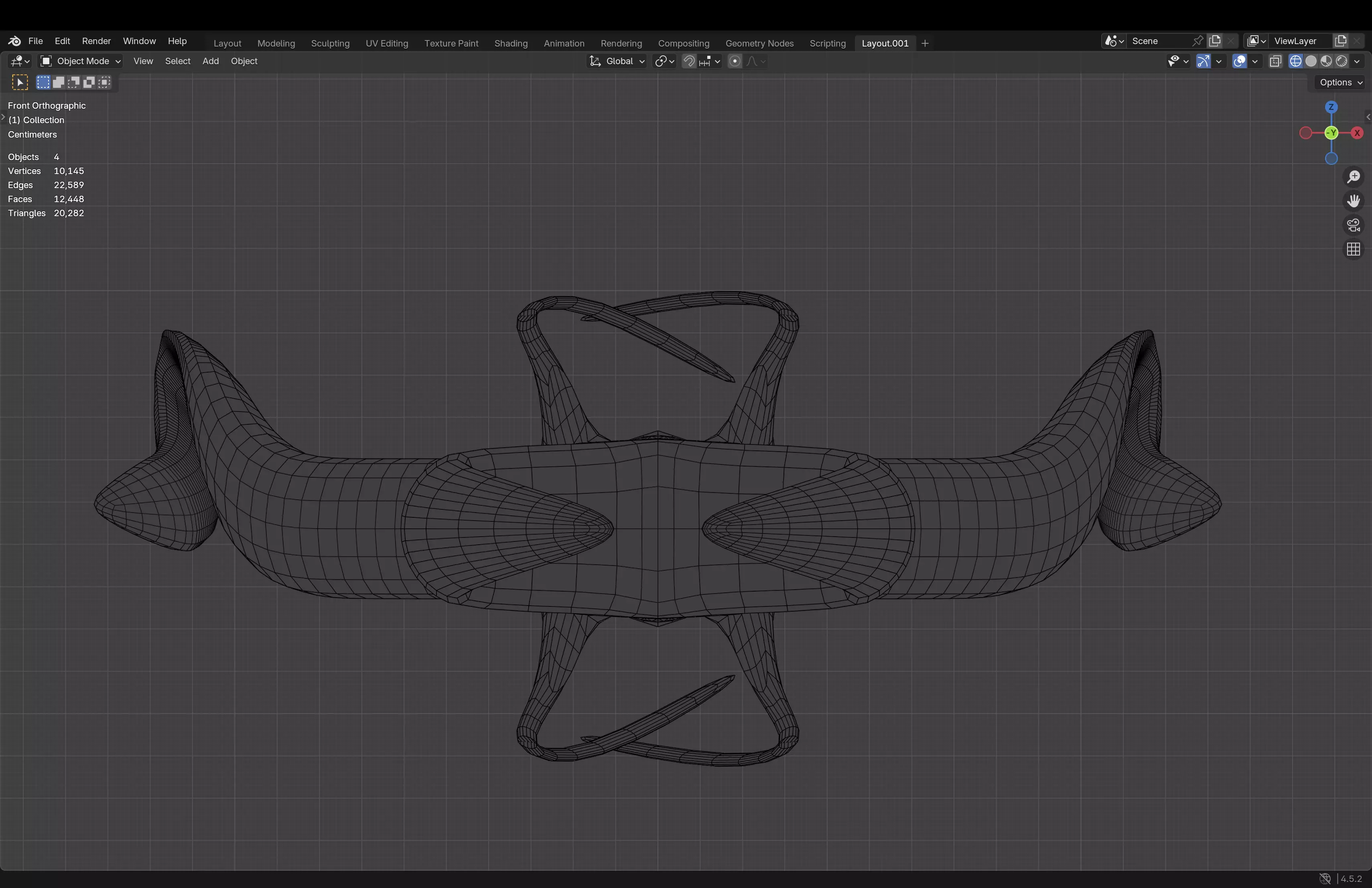 Greatsword Low-poly 3D model_16