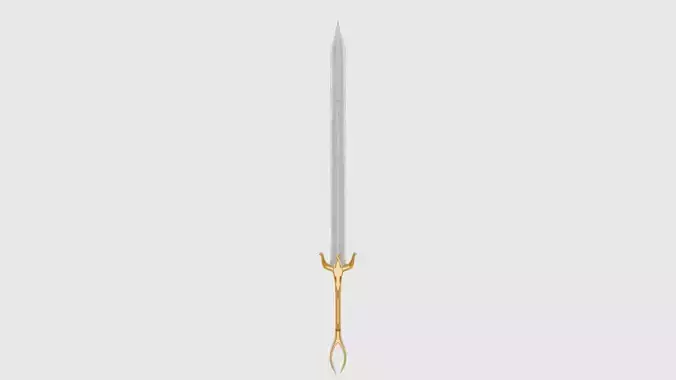 Greatsword Low-poly 3D model