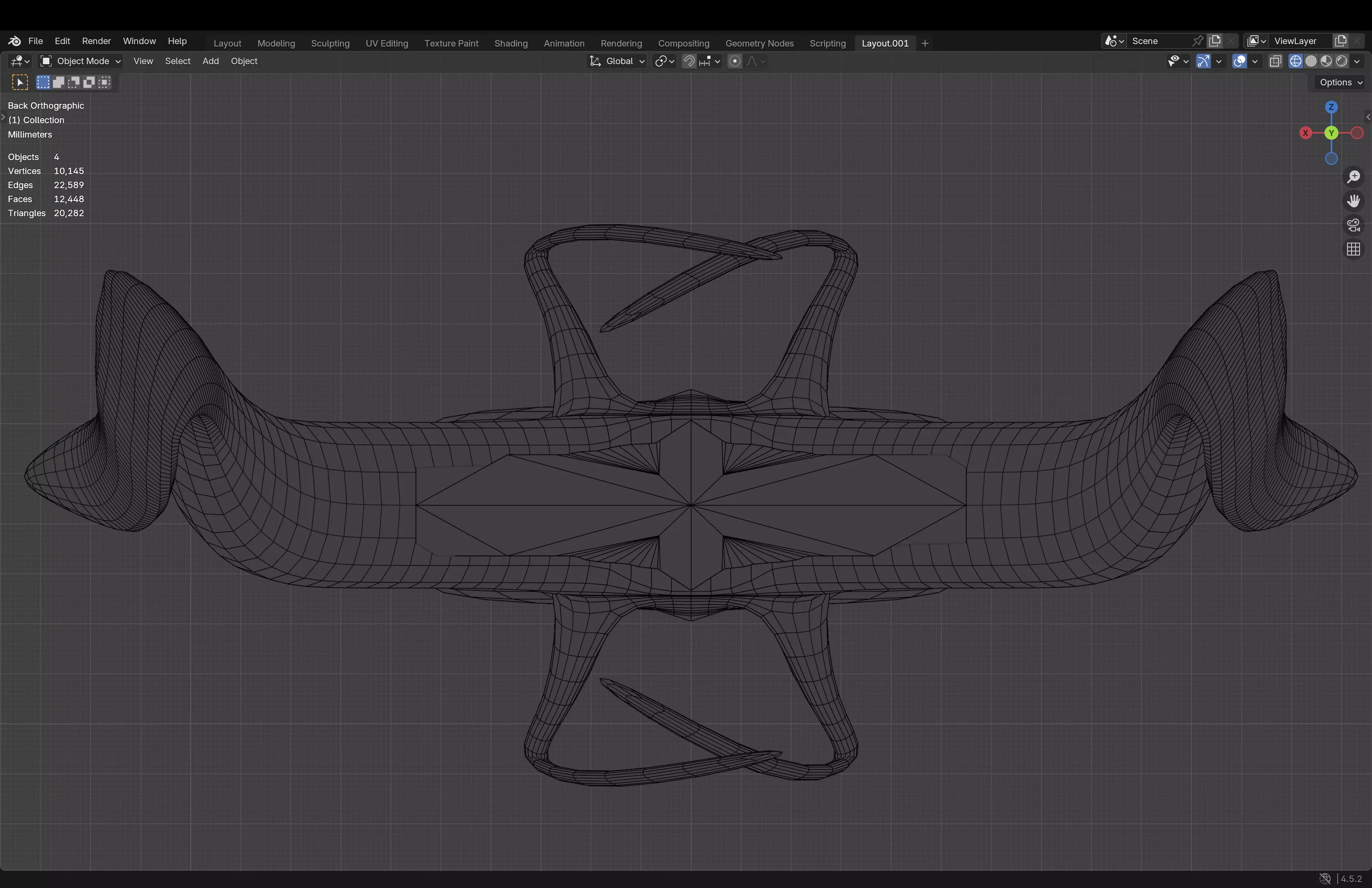 Greatsword Low-poly 3D model_18