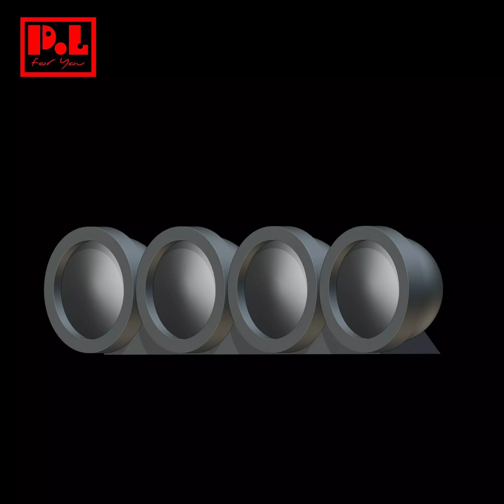 Car Rally Light 3D print model_0