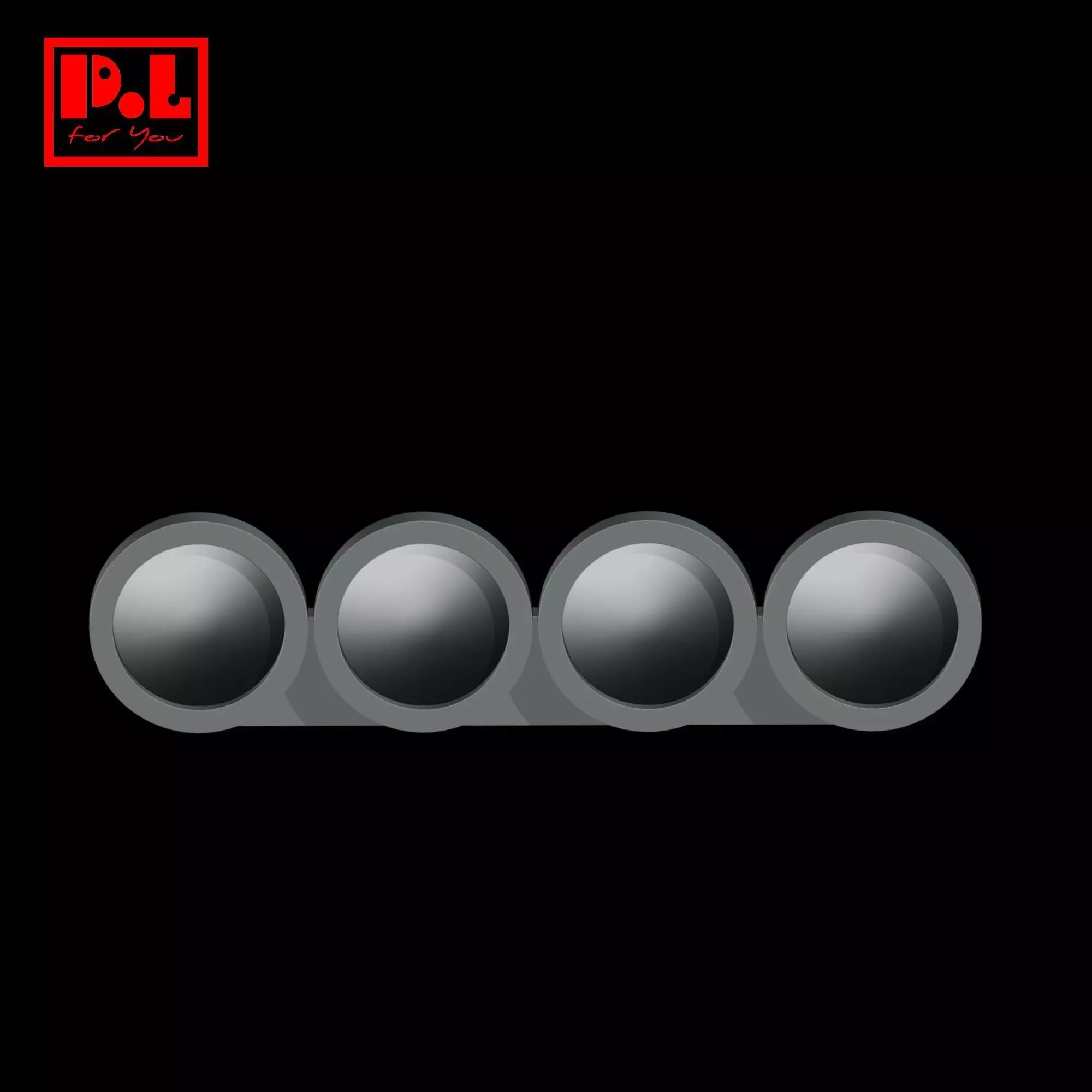 Car Rally Light 3D print model_1