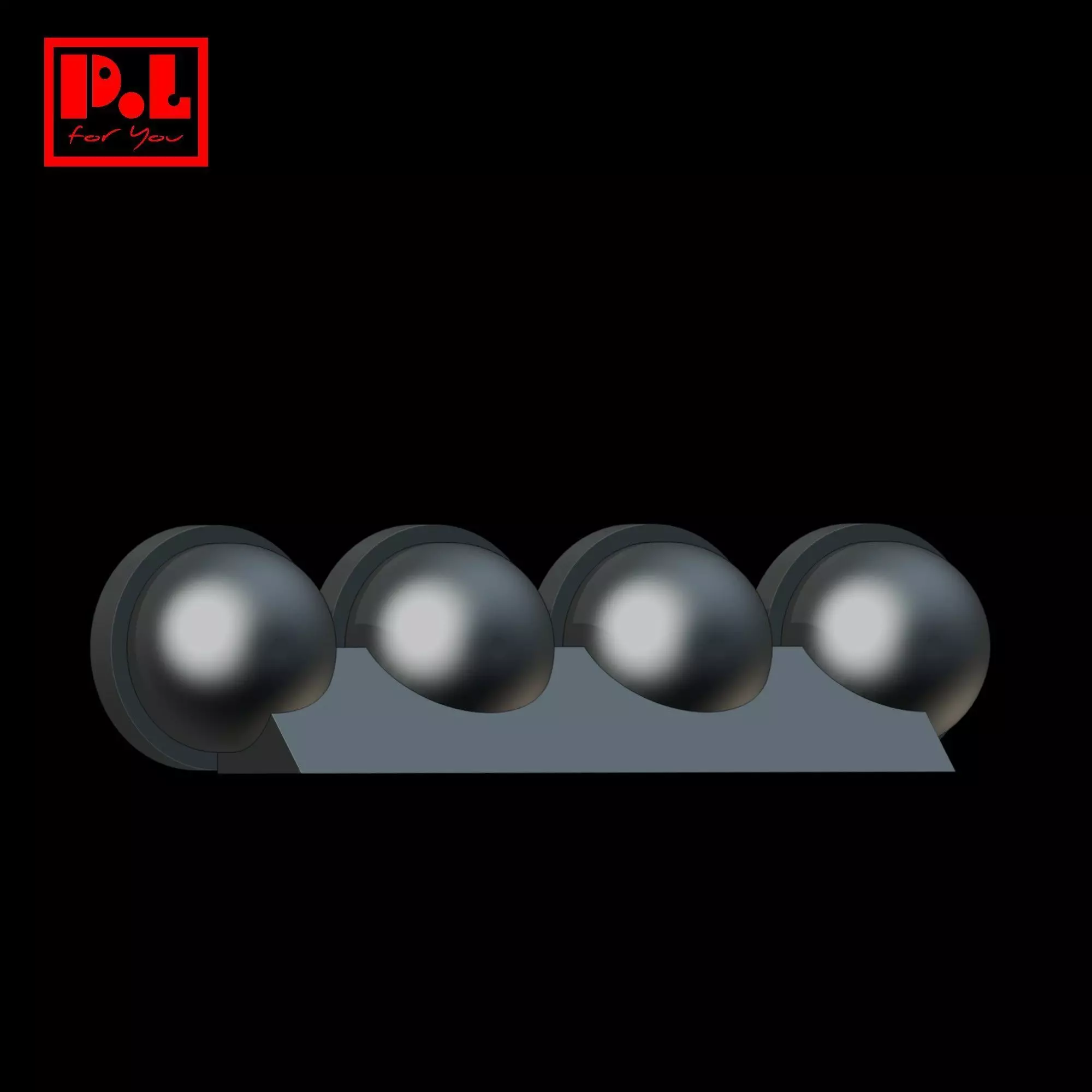 Car Rally Light 3D print model_2