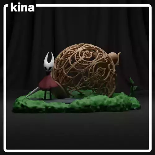 Hornet Hollow Knight Silksong Diorama 16cm figure 3D print model