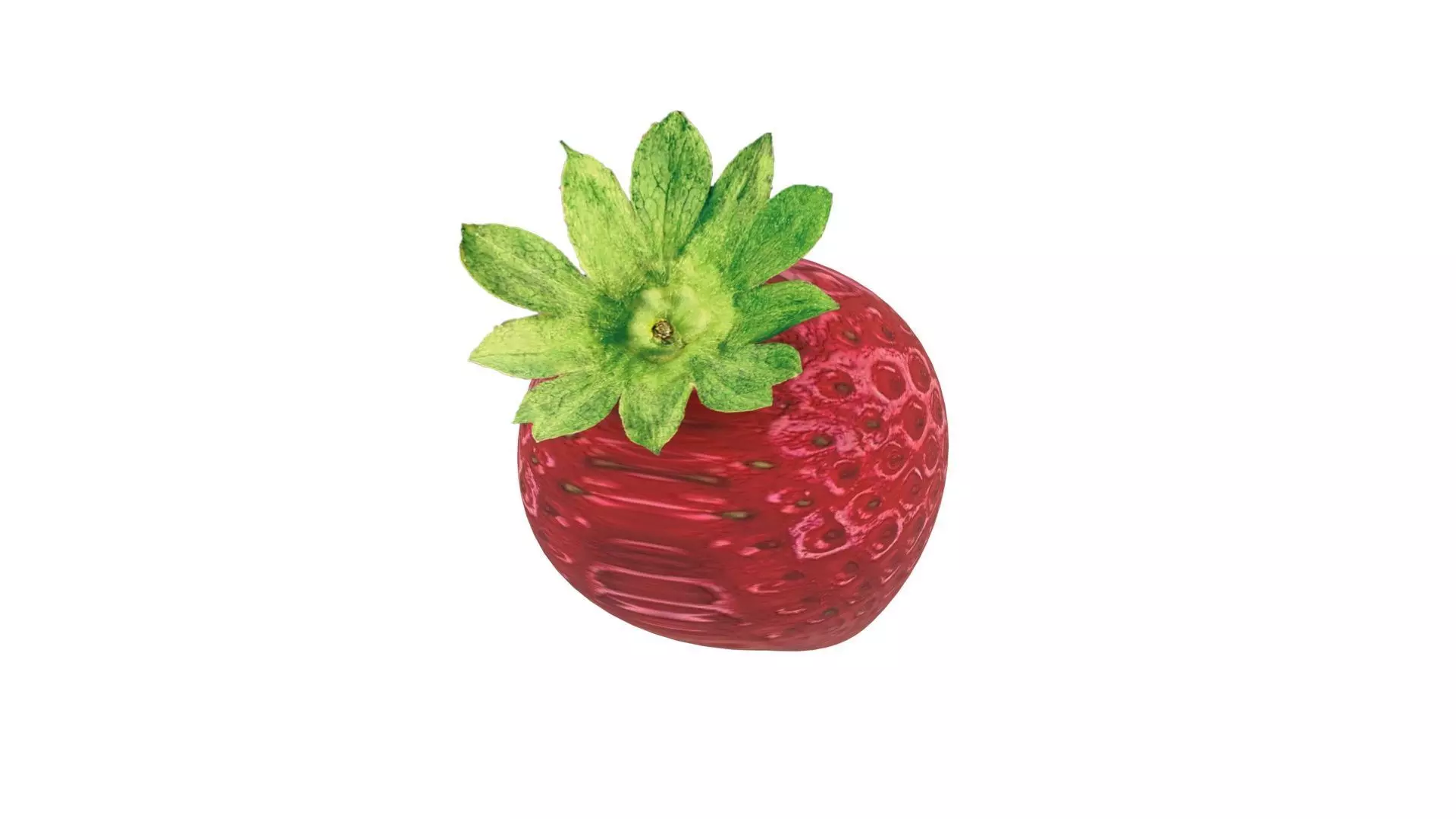Strawberry 3D model_17