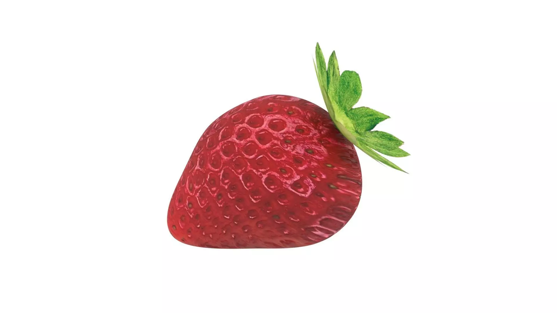 Strawberry 3D model_18