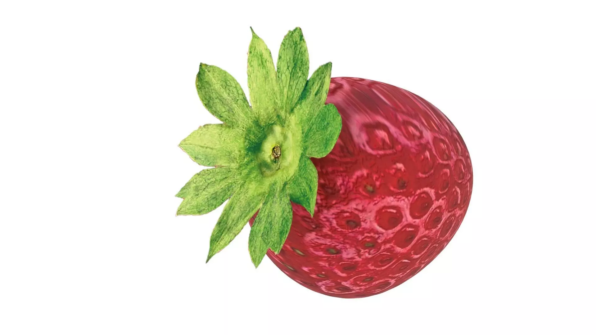 Strawberry 3D model_10