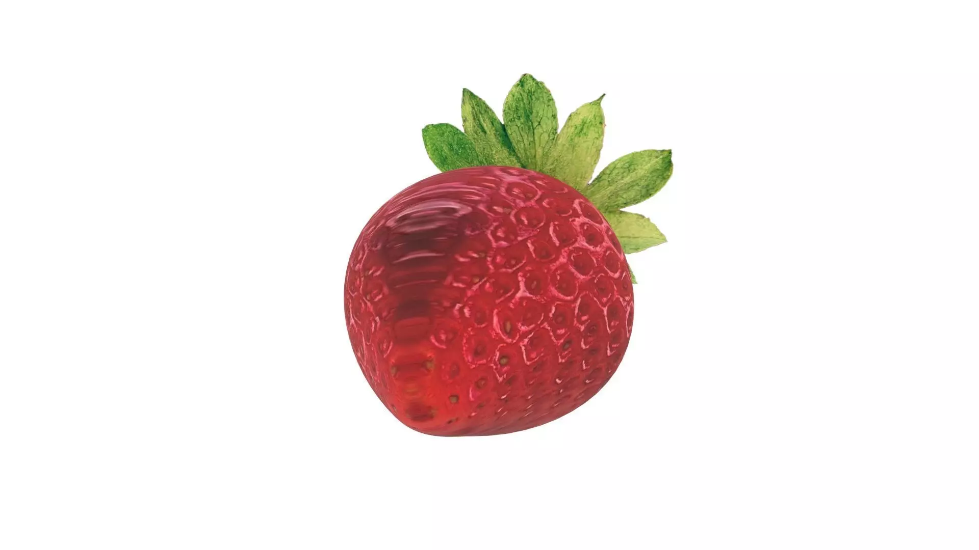 Strawberry 3D model_14