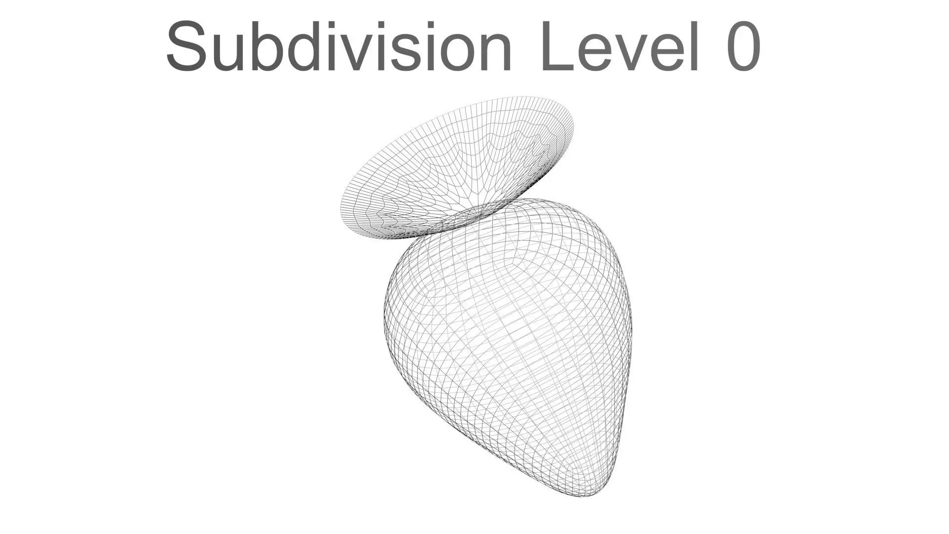 Strawberry 3D model_32