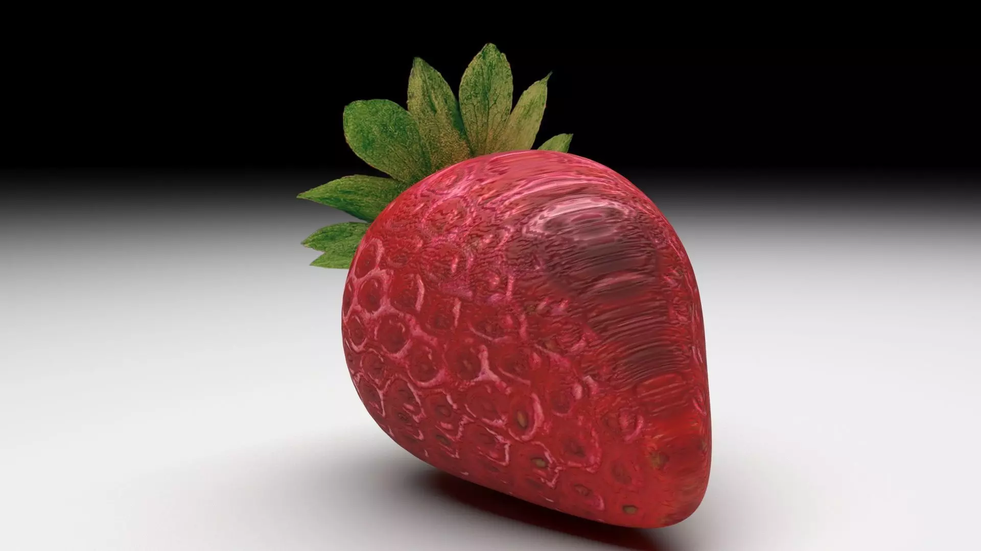 Strawberry 3D model_4