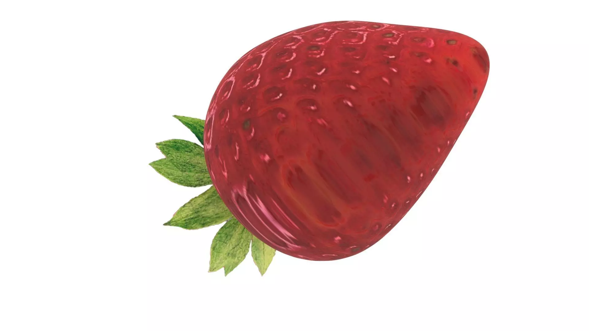 Strawberry 3D model_11